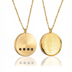Turn style into protection. This pendant necklace blends fashion with function—scalar energy + 4 stones to elevate your wellness and block daily EMF stress.
