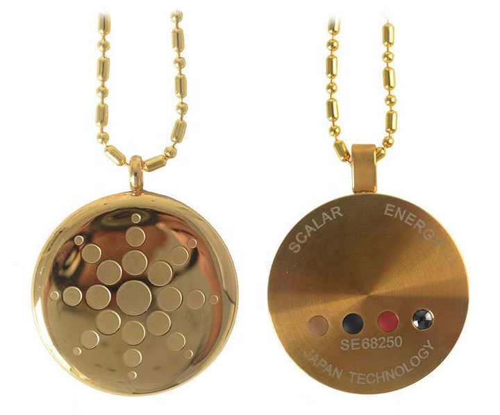 Scalar Necklace Pendant for EMF Protection & Vital Energy