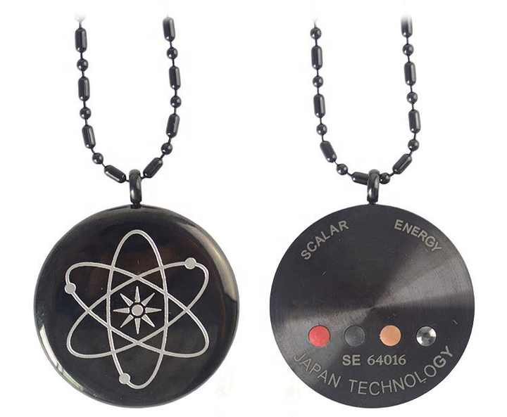 Scalar Necklace Pendant for EMF Protection & Vital Energy