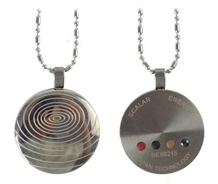 Scalar Necklace Pendant for EMF Protection & Vital Energy
